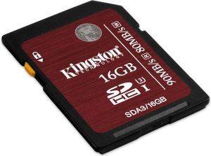 KINGSTON SDA3/16GB SDHC 16GB UHS-I CLASS 3