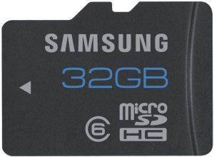 SAMSUNG 32GB MICRO SECURE DIGITAL HIGH CAPACITY CLASS 6