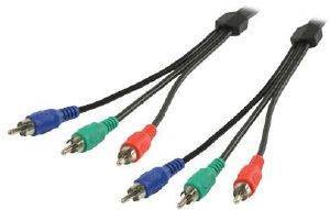 VALUELINE VLVP24350B5.00 COMPONENT CABLE 3XRCA MALE - 3XRCA MALE 5M