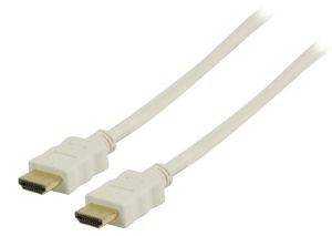 VALUELINE VGVP34000W2.00 HIGH SPEED HDMI CABLE WITH ETHERNET 2M WHITE