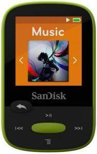 SANDISK CLIP SPORT 8GB MP3 PLAYER LIME