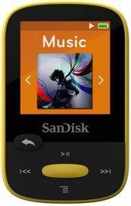 SANDISK CLIP SPORT 8GB MP3 PLAYER YELLOW