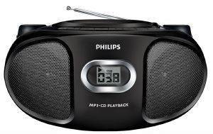 PHILIPS AZ305/12 CD SOUNDMACHINE COMPACT DESIGN MP3/CD BLACK