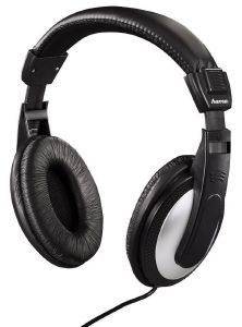 HAMA 93032 OVER-EAR STEREO HEADPHONES HK-3032 BLACK/SILVER