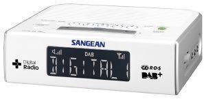 SANGEAN DCR-89 DAB+/FM-RDS DIGITAL CLOCK RADIO WHITE