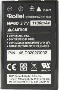 ROLLEI NP60 LI-ION RECHARGEABLE BATTERY