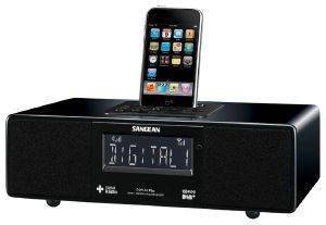 SANGEAN DDR-33+ DAB+/FM-RDS/AUX-IN TABLETOP MUSICAL SYSTEM COMPATIBLE WITH IPOD BLACK