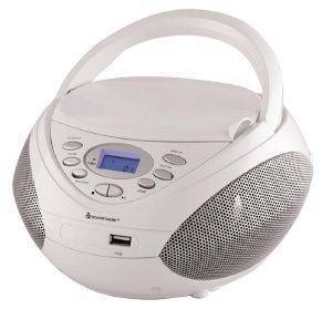 SOUNDMASTER SCD3750WS STEREO RADIO WITH CD/MP3/USB WHITE