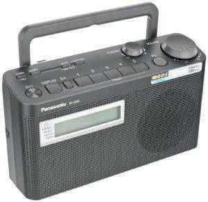PANASONIC RF-U300 PORTABLE AM/FM RADIO BLACK
