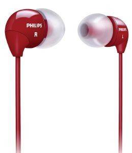 PHILIPS SHE3590RD IN-EAR HEADPHONES RED