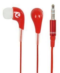 KONIG KNG-2030 OOZY EAR FUSION EARPHONES RED