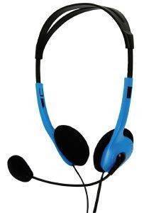 BASICXL BXL-HEADSET 1 PORTABLE STEREO HEADSET BLUE