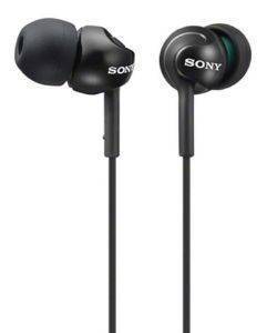 SONY MDR-EX110LP IN-EAR HEADPHONES BLACK