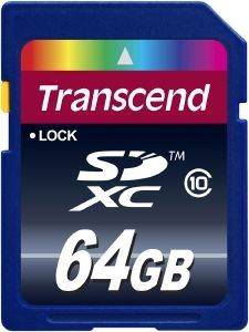 TRANSCEND TS64GSDXC10 64GB SDXC CLASS 10 PREMIUM