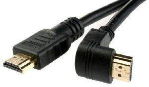 CABLEXPERT CCB-HDMI90-15 HDMI V.1.3 90 DEGREES MALE TO STRAIGHT MALE CABLE GOLD-PLATED 4.5M