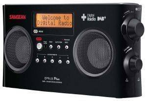 SANGEAN DPR-25 DAB+/FM-RDS DIGITAL RADIO STEREO RECEIVER BLACK