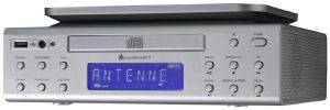 SOUNDMASTER UR2050 CD/MP3 KITCHEN MUSIC CENTER WITH FM PLL-RADIO AND USB SILVER