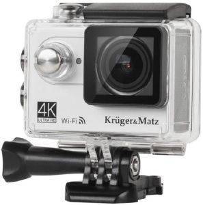 KRUGER&MATZ KM0197 ACTION CAMERA 4K WIFI SILVER