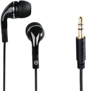 HAMA 135635 FLIP IN-EAR STEREO EARPHONES BLACK
