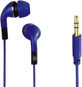 HAMA 135638 FLIP IN-EAR STEREO EARPHONES BLUE