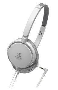 AUDIO TECHNICA ATH-FC707 FOLDABLE CUP HEADPHONES WHITE