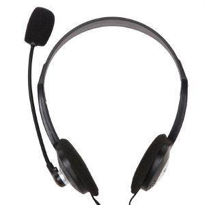 ACME CD602 HEADPHONES WITH MICROPHONE BLACK