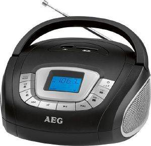 AEG SR 4373 RADIO WITH SD/USB BLACK