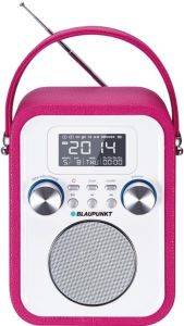 BLAUPUNKT PP20PK PORTABLE MP3 PLAYER WITH RADIO/SD/USB/AUX-IN PINK