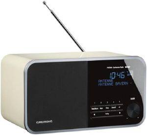 GRUNDIG DTR 3000 DAB+ DIGITAL TABLE RADIO WHITE