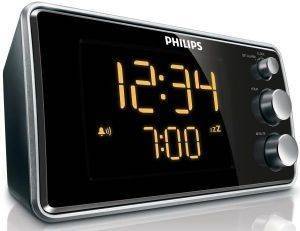 PHILIPS AJ3551 CLOCK RADIO BLACK