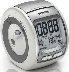 PHILIPS AJ3700/12 CLOCK RADIO SILVER