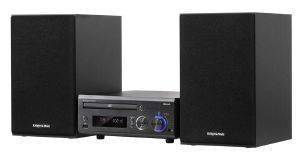 KRUGER & MATZ KM1534 MINI HI-FI SYSTEM WITH USB/CD/BLUETOOTH BLACK