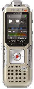 PHILIPS DVT6500 4GB VOICE TRACER DIGITAL RECORDER CHAMPAGNE/SILVER SHADOW