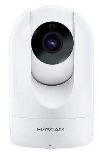 FOSCAM R2 INDOOR FHD WIRELESS PLUG AND PLAY IP CAMERA WITH NIGHT VISION WHITE