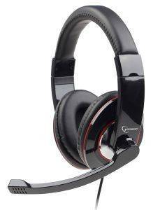 GEMBIRD MHS-001 STEREO HEADSET GLOSSY BLACK