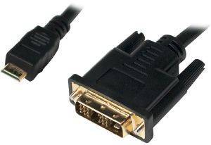 LOGILINK CHM005 MINI HDMI TO DVI-D CABLE M/M 3.0M BLACK