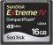 SANDISK 16GB EXTREME IV COMPACT FLASH CARD