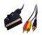 SCART TO AUDIO/VIDEO CABLE 2M