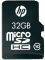 HP MICRO SDHC 32GB CLASS 10 WITH ADAPTER