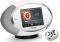 PURE SENSIA 200D CONNECT PORTABLE MUSIC STREAMING/RADIO SYSTEM WITH TOUCHSCREEN AND RECORD WHITE