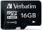 VERBATIM 44007 MICROSDHC 16GB CLASS 4