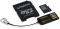 KINGSTON MBLY4G2/32GB 32GB MICROSDHC CLASS 4 + SD ADAPTER + USB ADAPTER