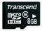 TRANSCEND TS8GUSDC6 8GB MICRO SECURE DIGITAL HIGH CAPACITY CLASS 6