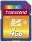 TRANSCEND 4GB SECURE DIGITAL CARD HIGH CAPACITY CLASS 10