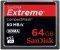 SANDISK EXTREME 64GB COMPACTFLASH MEMORY CARD 60MB/S SDCFX-064G-X46