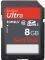 SANDISK ULTRA 8 GB SDHC CLASS 10 FLASH MEMORY CARD 30MB/S SDSDU-008G-U46