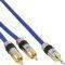 INLINE AUDIO CABLE 2XRCA TO 3.5MM JACK 5M