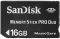 SANDISK MEMORY STICK PRO DUO 16GB SDMSPD-016G-B35