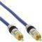 INLINE RCA AUDIO CABLE GOLD PLATED PLUG 1XRCA 0.5M