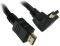 INLINE HDMI CABLE HIGH SPEED ANGLED 5M BLACK